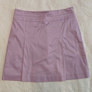 Banana Republic lavender side zip skirt